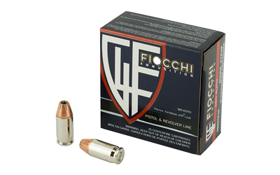 FIOCCHI 380ACP 90GR XTP-HP 25RD 20BX/CS - for sale