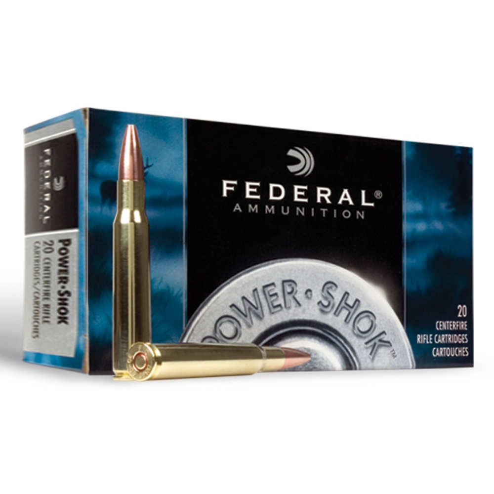 FEDERAL POWER-SHOK 243 WIN 80GR SP 20RD 10BX/CS - for sale