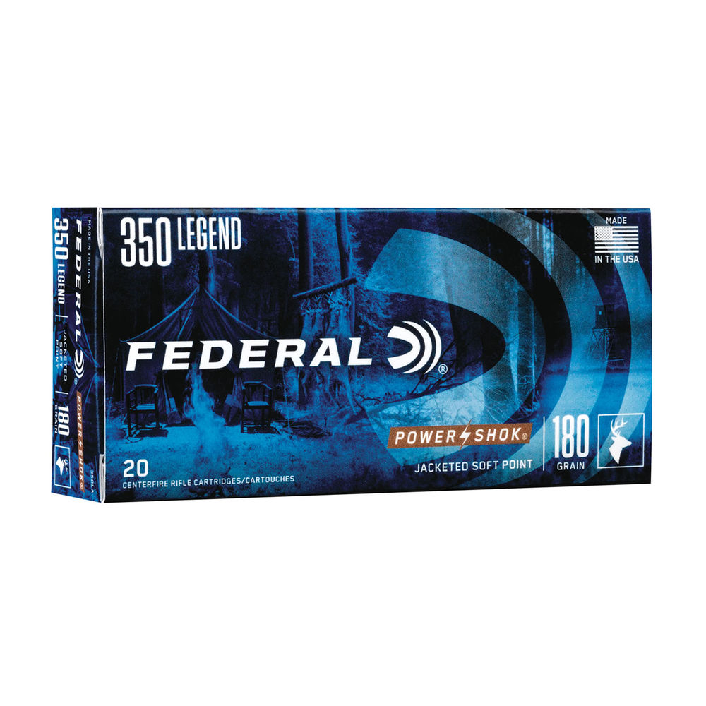 Federal - Power-Shok - .350 LEGEND - POWER-SHOK 350 LEGEND 180GR SP 20/BX for sale