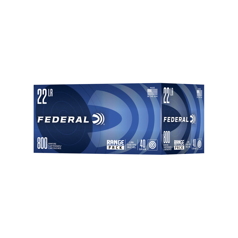 FEDERAL 22LR 1200FPS 40GR LRN 800RD 4BX/CS - for sale