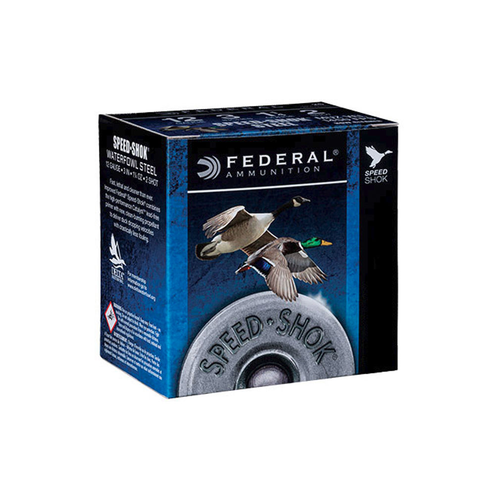 FEDERAL SPEED SHOK 20GA 3" 7/8OZ #2 1550FPS 25RD 10BX/CS - for sale