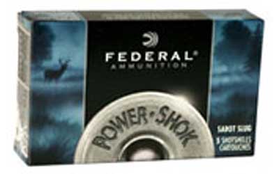 FEDERAL POWER SHOK 20GA 2.75" 7/8OZ SABOT SLUG 5RD 50BX/CS - for sale