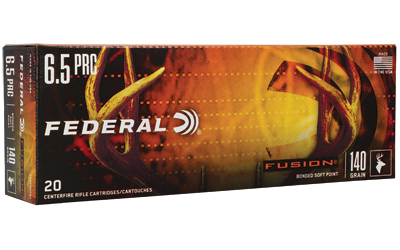 FEDERAL FUSION RIFLE AMO 6.5 PRC 140GR SP 20RD (10 BOX CASE) - for sale