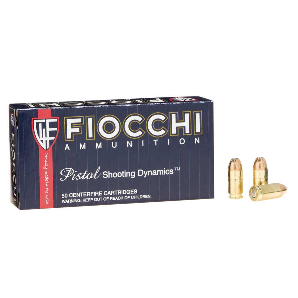 FIOCCHI 380 ACP 95GR FMJ 50RD 20BX/CS - for sale