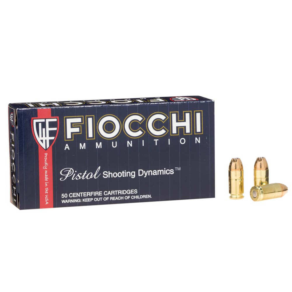 FIOCCHI 380 ACP 90GR JHP 50RD 20BX/CS - for sale