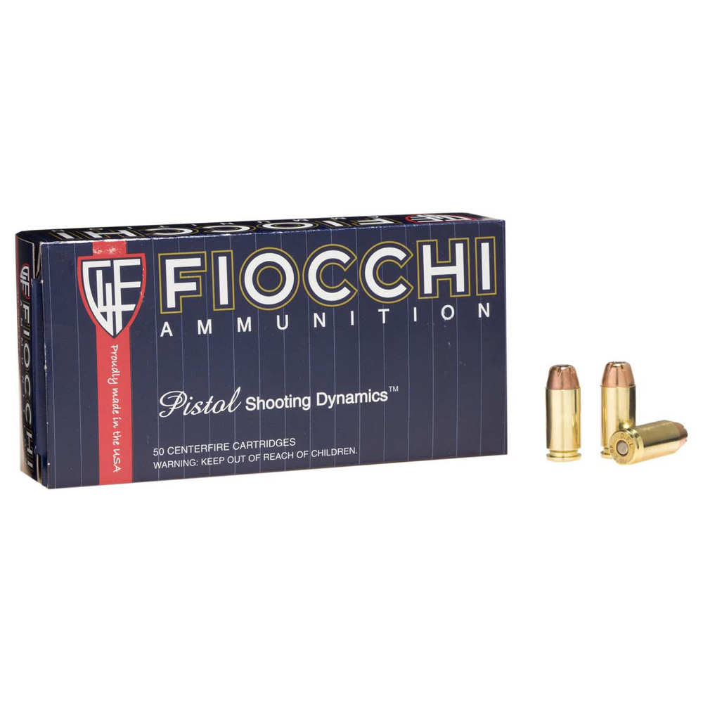 FIOCCHI AMO 40 S&W 165GR JHP 50-RD ( 20 BOXES PER CASE ) - for sale