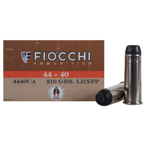 FIOCCHI 44-40 WIN 240GR LEAD RN FP 50RD 10BX/CS - for sale