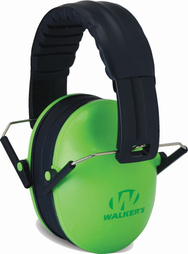 walker's game ear - Baby & Kids - FOLDING KID MUFF LIME GREEN for sale