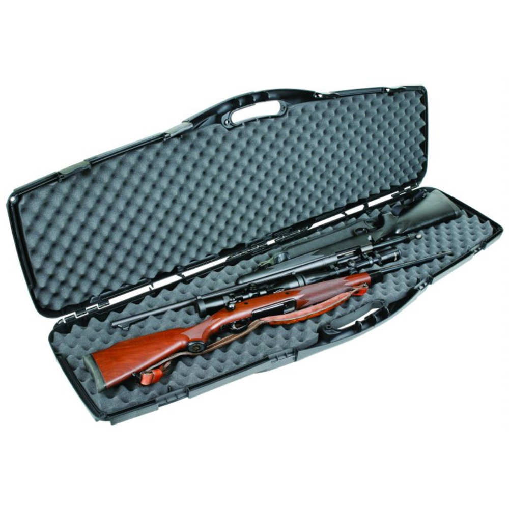 FLAMBEAU GUNCASE DOUBLE LONGUN BLACK SAFESHOT OVERSIZED 52.375X12.75X4.3 - for sale