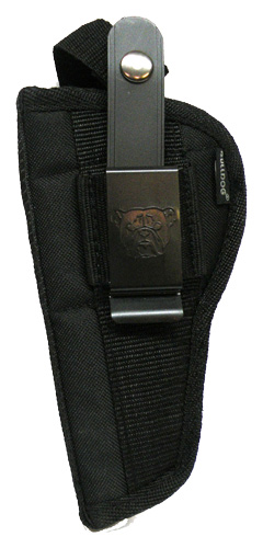 BULLDOG EXTREME SIDE HOLSTER BLK SMALL FRAME REV 2-2.5" BBL - for sale