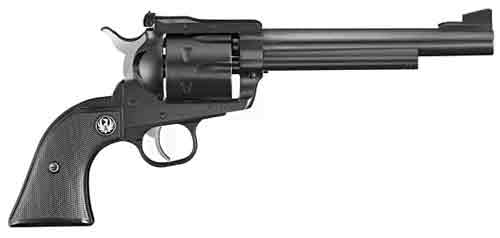 RUGER BLACKHAWK .357MAG 6.5" AS BLUED BLACK CHECKERED SYN - for sale