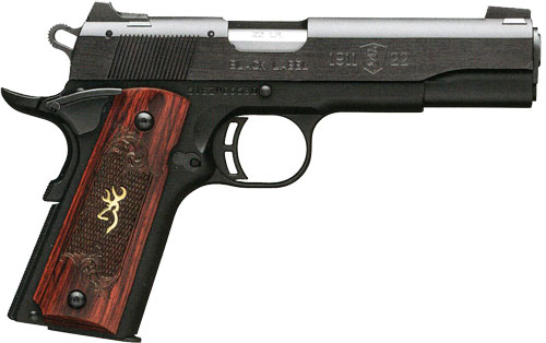 BROWNING 1911-22 MEDALLION .22LR 4.25"FS BLACK/ROSEWOOD - for sale