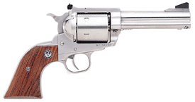 RUGER SUPER BLACKHAWK 44MAG 4-5/8" AS STAINLESS HARDWOOD - for sale