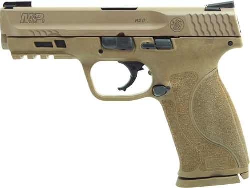 S&W M&P9 M2.0 9MM 4.25" TRUGLO TFX SIGHTS 17-RD FDE! - for sale