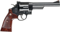 S&W 29 44MAG 6.5" AS BLUED CHECKERED WOOD GRIPS - for sale