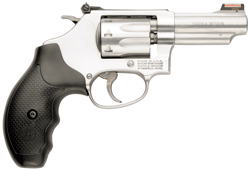 S&W 63 .22LR 3" AS 8-SHOT HI-VIZ STAINLESS RUBBER - for sale