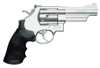 S&W 629 .44MAG 4" AS 6-SHOT STAINLESS RUBBER - for sale