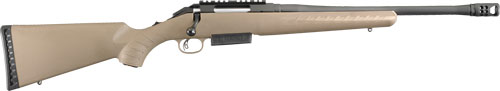 RUGER AMERICAN RANCH FDE 450 BUSHMASTER 16.12" THREADED - for sale