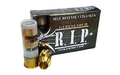 G2 RESEARCH RIP AMO 12GA 2.75 IN 303GR SLUG 1430 FPS 5-RD ( 20 BOXES PER CASE ) SMOOTHBORE ONLY - for sale