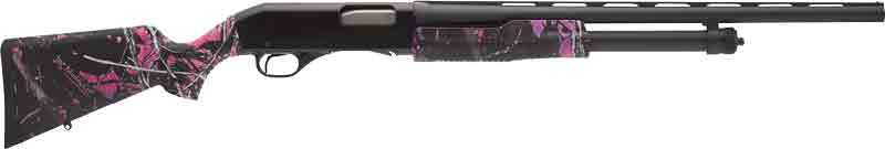 STEVENS 320 FIELD 20GA YOUTH 22"VR 3" BLUED/MUDDY GIRL CAMO - for sale