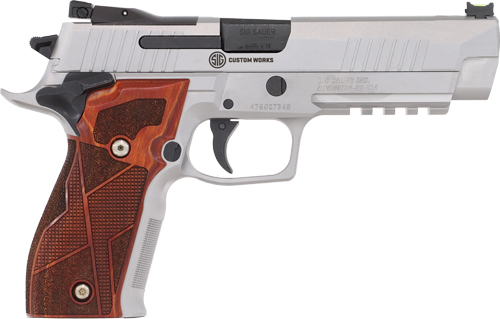 SIG SAUER P226 XFIVE HGA 9MM 5.0IN BBL ADJ FO OR STAINLESS COCOBOLO SAO AX3 3 20RD MAGS ALLOY MAGWEL - for sale