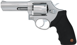 TAURUS 66 .357 4" AS 7-SHOT MATTE STAINLESS STEEL RUBBER - for sale