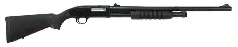 MAVERICK SLUG GUN 12GA 3" 24" FULLY RIFLED R.S. BLK SYN - for sale