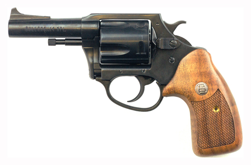 CHARTER ARMS CLASSIC BULLDOG HGR 44SPC 3 BBL BLUE WOOD GRIPS 5/RD - for sale