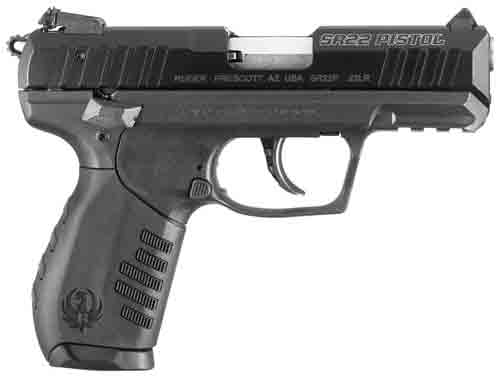 RUGER SR22PB .22LR 3.5" AS 10-SHOT BLUED/BLACK POLYMER - for sale