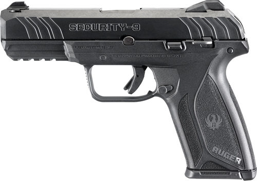 RUGER SECURITY-9 9MM LUGER ADJ 15-SHOT BLUED SYN - for sale