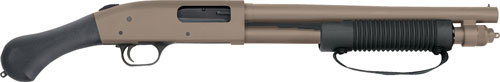 MOSSBERG 590 SHOCKWAVE 12GA 3" 6RD CORNCOB FOREND FDE/CERAKOT - for sale