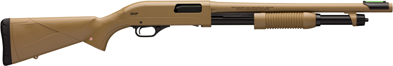 WINCHESTER SXP DEFENDER 12GA 3" 18" CYLINDER FDE/SYN - for sale