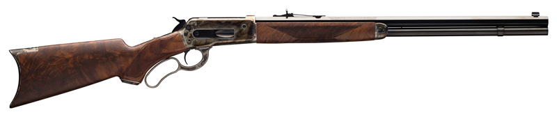 WINCHESTER 1886 .45-70 OCTAGON BLUED 24" CASE COLORED PG - for sale