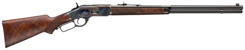 WINCHESTER MODEL 1873 DELUXE SPORTER 357/38SP BLUED/WALNUT - for sale