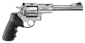 RUGER SUPER REDHAWK .454CASULL 7.5" AS STAINLESS HOGUE TAMER - for sale