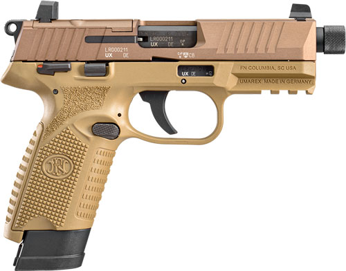 FN 502 TACTICAL .22LR 1-15RD/1-10RD FDE/FDE - for sale
