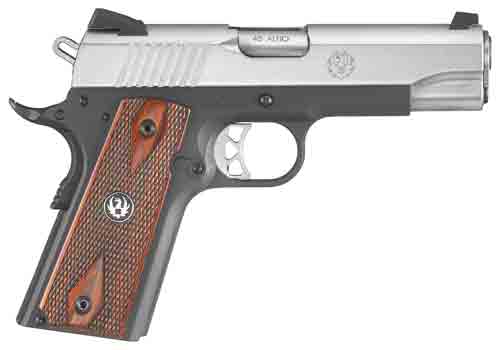 RUGER SR1911 .45ACP FS 7-SHOT LIGHTWEIGHT COMMANDER 2-TONE - for sale