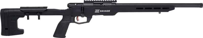 SAVAGE B22 PRECISION 17HMR 18" HB MDT CHASSIS W/RAIL BLACK - for sale