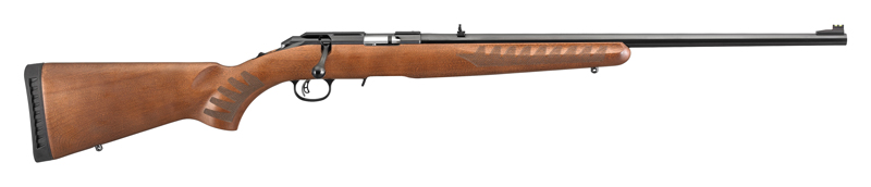 RUGER AMERICAN .22LR 10-SHOT 22" BLUE HARDWOOD - for sale