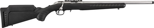 RUGER AMERICAN .22LR 10-SHOT 18" STAINLESS THREADED BBL. - for sale