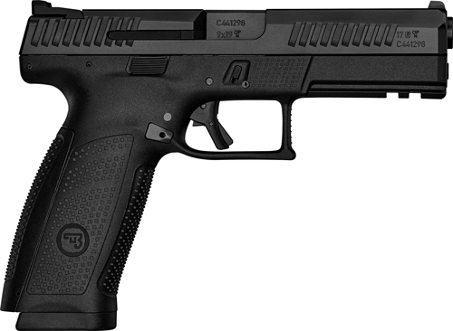 CZ P-10 F OR 9MM FS 19-SHOT REVERSIBLE MAG CATCH BLACK - for sale