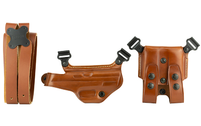 GALCO MIAMI SHOULDER SYSTEM RH LEATHER S&W M&P 9/40 TAN< - for sale