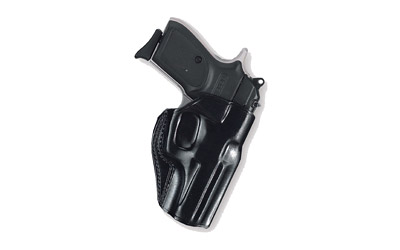 GALCO STINGER BELT HOLSTER RH LEATHER FITS GLOCK 43 BLACK< - for sale