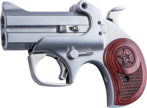 BOND ARMS TEXAS DEFENDER 3"BBL .45LC/.410-2.5" STAINLESS WOOD - for sale