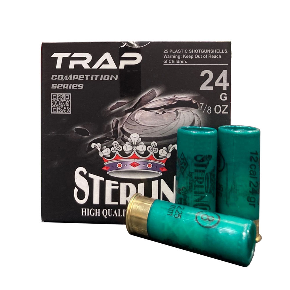 STERLING COMP 12GA 2.75" #8 25/250 - for sale