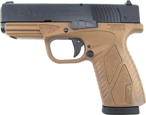 BERSA BP CC 9MM FS 8 SHOT MATTE W/FDE FRAME - for sale