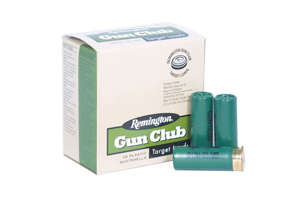 Remington - Gun Club - 12 Gauge - AMMO 12GA 8 SHOT 2.75 GC TARGET 25RD/BX for sale