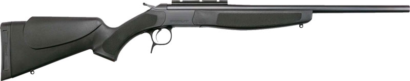 CVA SCOUT .350 LEGEND 20" W/RAIL BLUED/BLACK SYNTHETIC - for sale