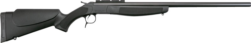 CVA SCOUT CENTERFIRE RIFLE RIS 35 WHELEN 25 IN BLUE/BLK W BRAKE & RAIL - for sale