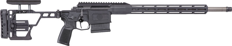 SIG SAUER CROSS RIB 6.5 CREEDMOOR 18IN SS BBL THRD 5/8-24 OR BLK  5RD ACIS MAG FLD ADJ STK - for sale